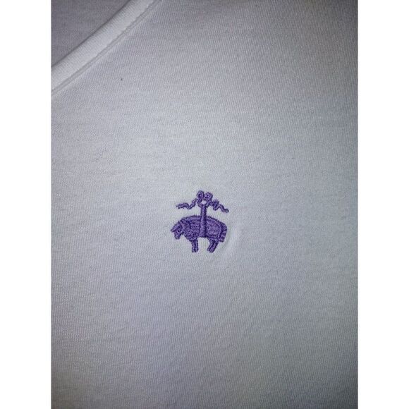 Brooks Bros 346 Lg V Neck Tee - Picture 3 of 13